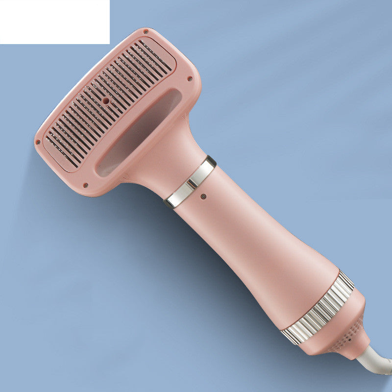 Pet Hair Dryer with One-Key Hair Removal – Low-Heat Grooming Blower for Dogs