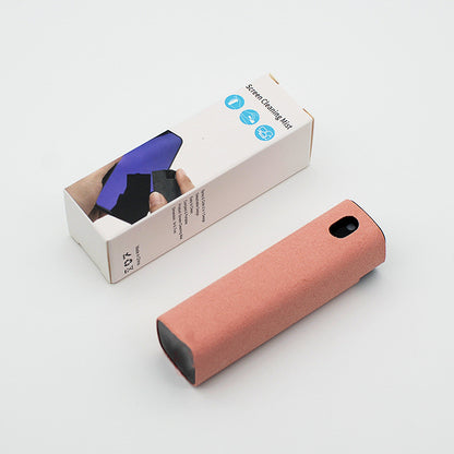 2-in-1 Pocket Screen Cleaner – Spray & Wipe for Phones and Laptops