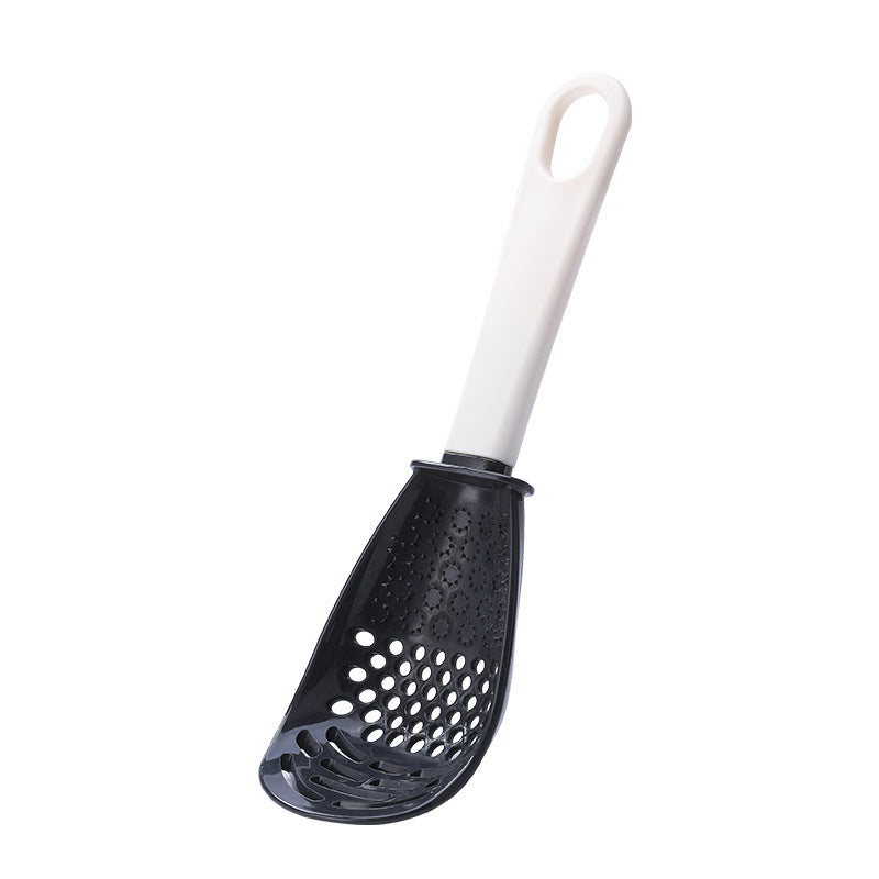 Multifunctional Slotted Cooking Spoon – Grinding, Pressing & Stir-Frying Kitchen Tool