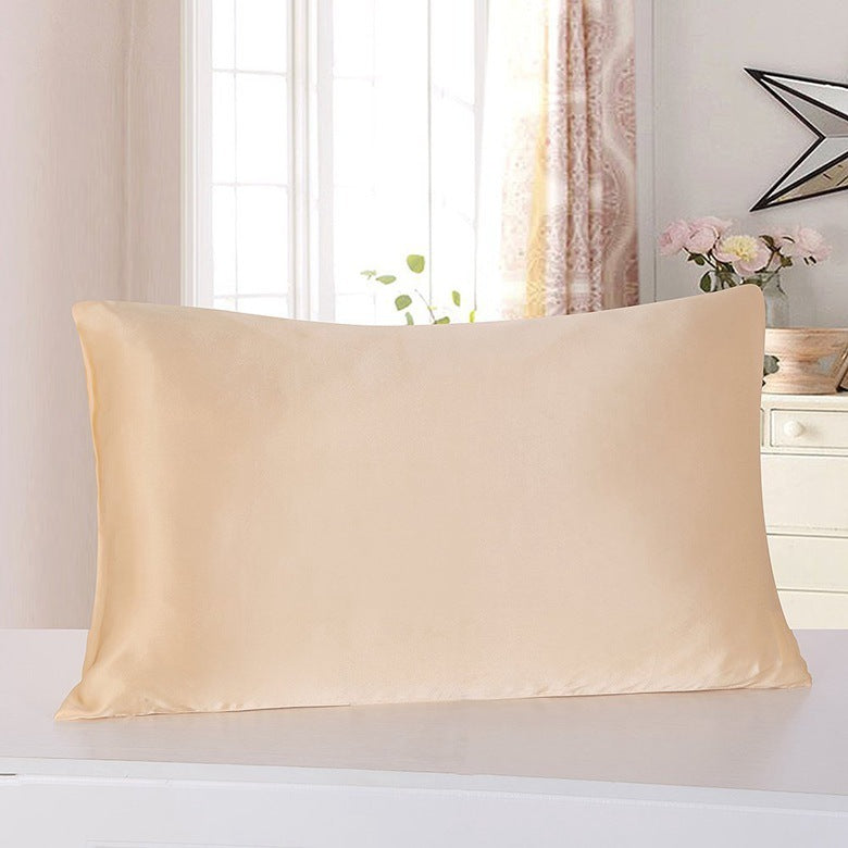 Satin Silk Pillowcase – Single Ice Silk Pillow Cover