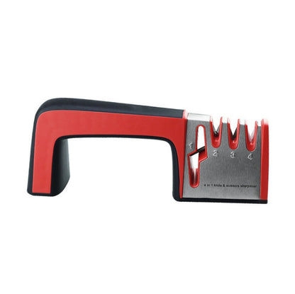 4-in-1 Kitchen Knife Sharpener – Multi-Stage Blade Sharpening Tool