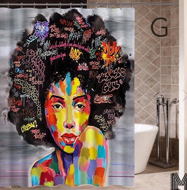 Graffiti Art Shower Curtain – Colorful Hip-Hop Bathroom Decor