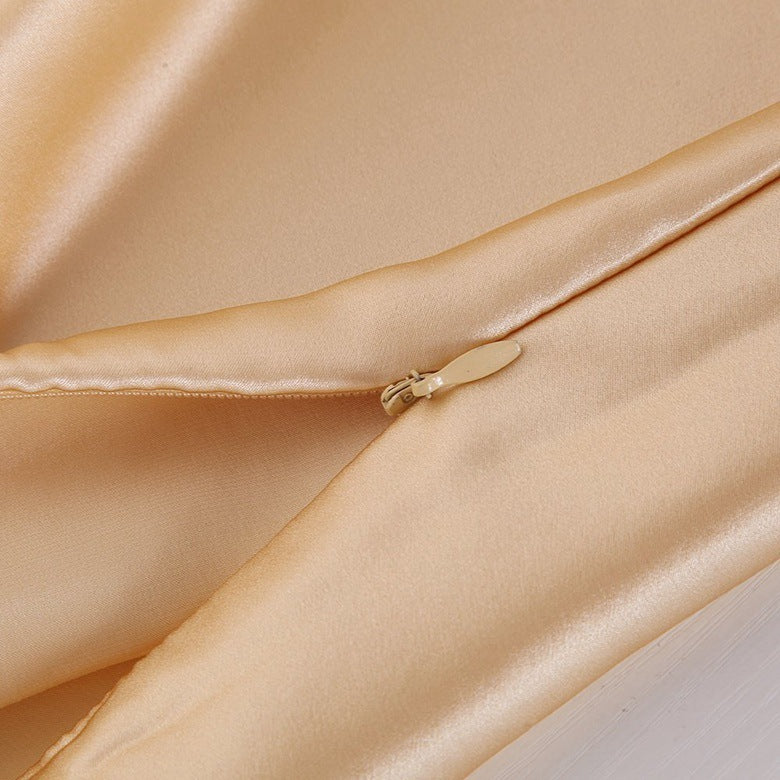 Satin Silk Pillowcase – Single Ice Silk Pillow Cover