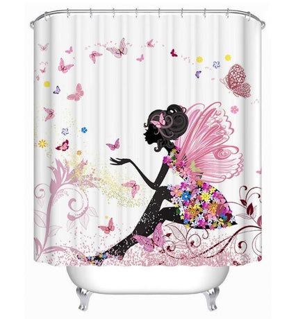 Graffiti Art Shower Curtain – Colorful Hip-Hop Bathroom Decor