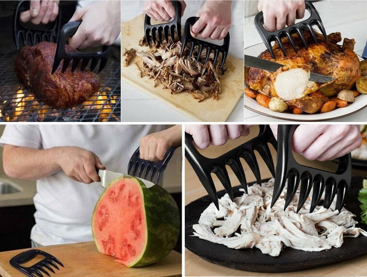 Bear Claw Meat Shredder – Heavy-Duty BBQ Pork Pulling Forks