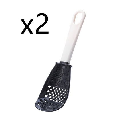 Multifunctional Slotted Cooking Spoon – Grinding, Pressing & Stir-Frying Kitchen Tool