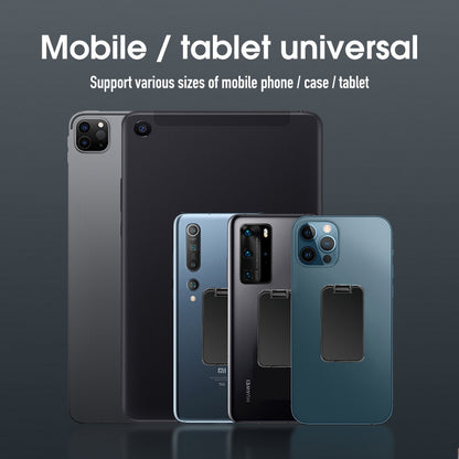 Foldable Magnetic Phone Ring Stand – Retractable Desktop & Car Holder