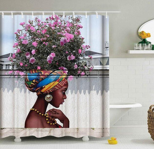 Graffiti Art Shower Curtain – Colorful Hip-Hop Bathroom Decor