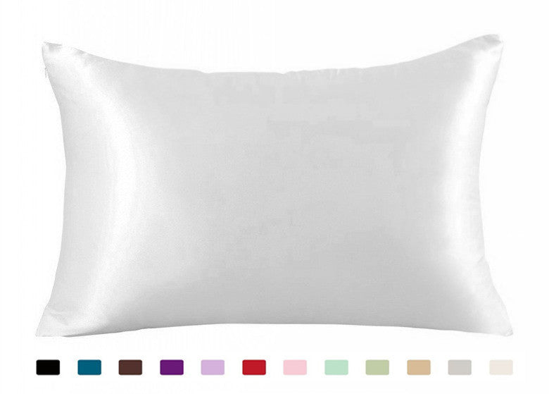 Satin Silk Pillowcase – Single Ice Silk Pillow Cover