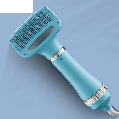 Pet Hair Dryer with One-Key Hair Removal – Low-Heat Grooming Blower for Dogs