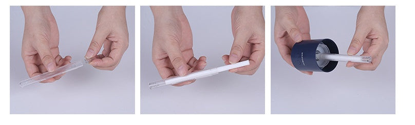 USB Air Humidifier with Projection Night Light – Mini Ultrasonic Mist Maker & Air Purifier