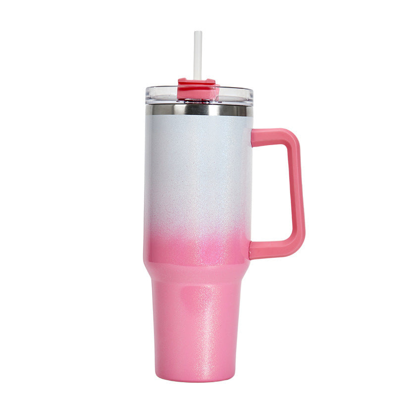 Large Capacity Stainless Steel Vacuum Insulated Cup – Double-Layer Thermal Bottle