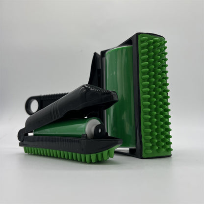 Portable Washable Hair Remover – Reusable Adhesive Lint Roller for Pet Hair & Dust