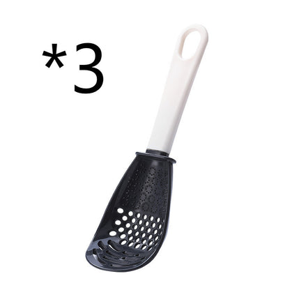 Multifunctional Slotted Cooking Spoon – Grinding, Pressing & Stir-Frying Kitchen Tool